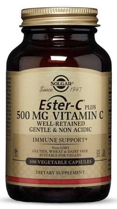 Solgar Ester-C  500 мг Vitamin C 50 вкапс (Солгар Эстер-Ц 500 мг Витамин Ц 50 вкапс)