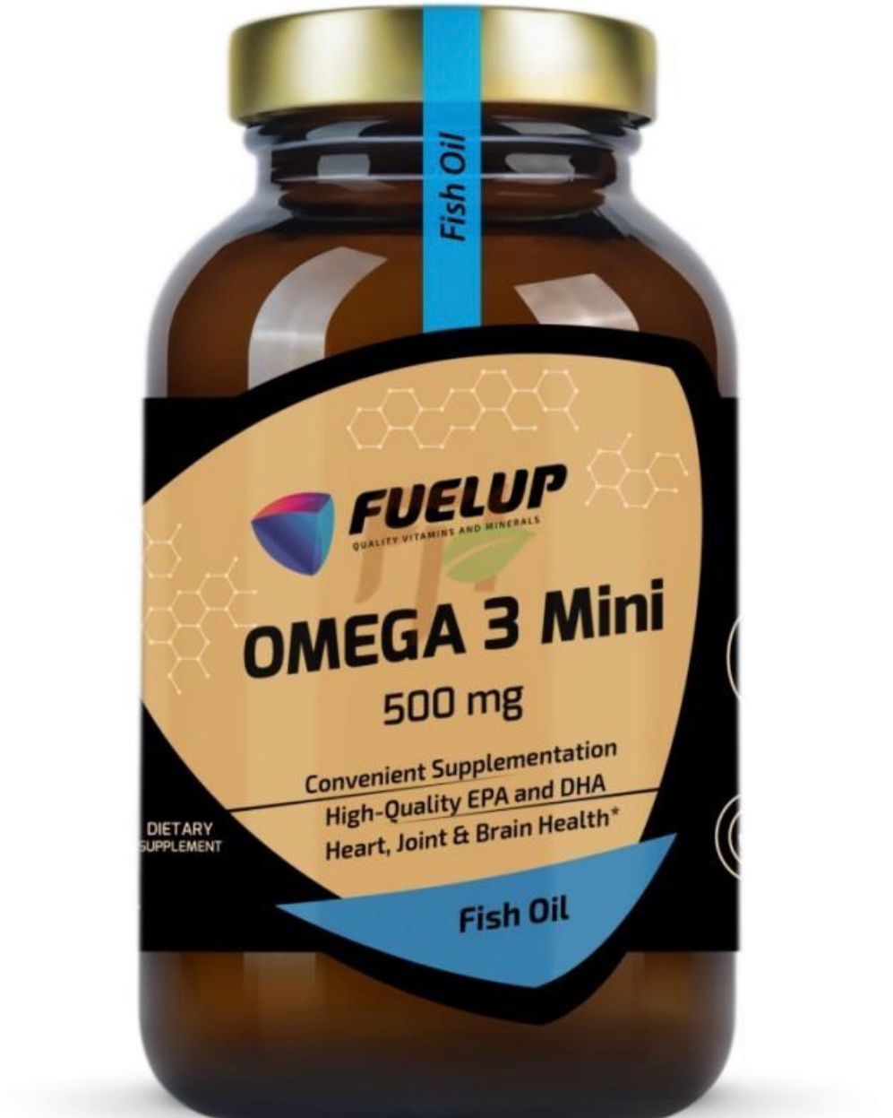 Омега 3 Fuel-Up Omega 3 Mini 500 мг 180 капс (Фул-Ап Омега 3 Мини 500 мг 180 капс)