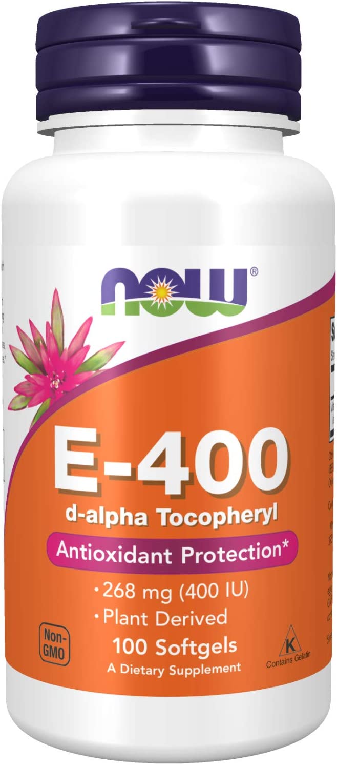 Витамин Е NOW Vitamin E-400 МЕ 100 капс (Нау Витамин Е-400)