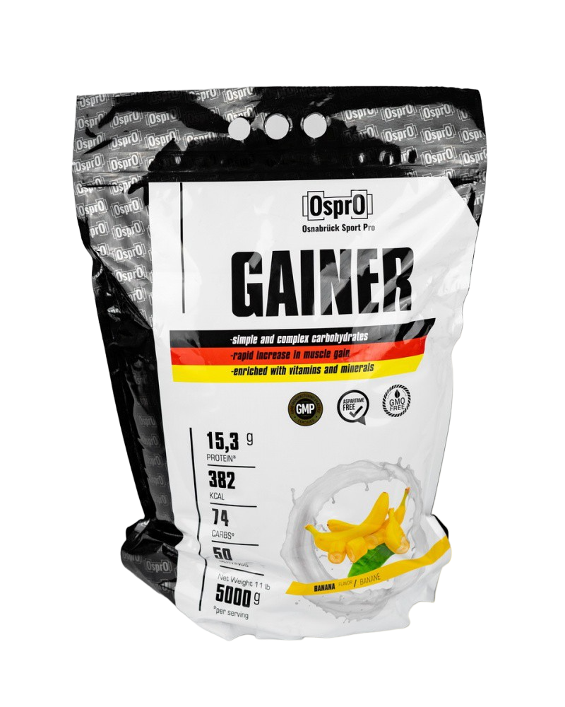 Гейнер Ospro Gainer 5000 гр (Оспро Гейнер 5000 гр) (Банан)