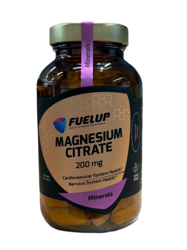 Магний Fuel-Up Magnesium Citrate 200 мг 60 табл (Фул-Ап Магний Цитрат 60 табл)