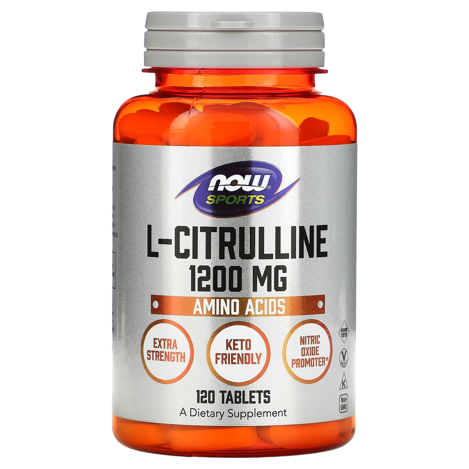 Цитрулин NOW Citrulline 1200 мг 120 таб (Нау Цитрулин 1200 мг 120 таб)