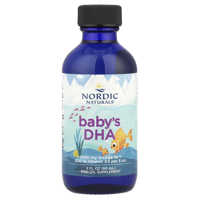 Омега 3 для детей Nordic Naturals Baby DHA 60 мл ( Нордик Натуралс Бейби ДГА 60 мл )