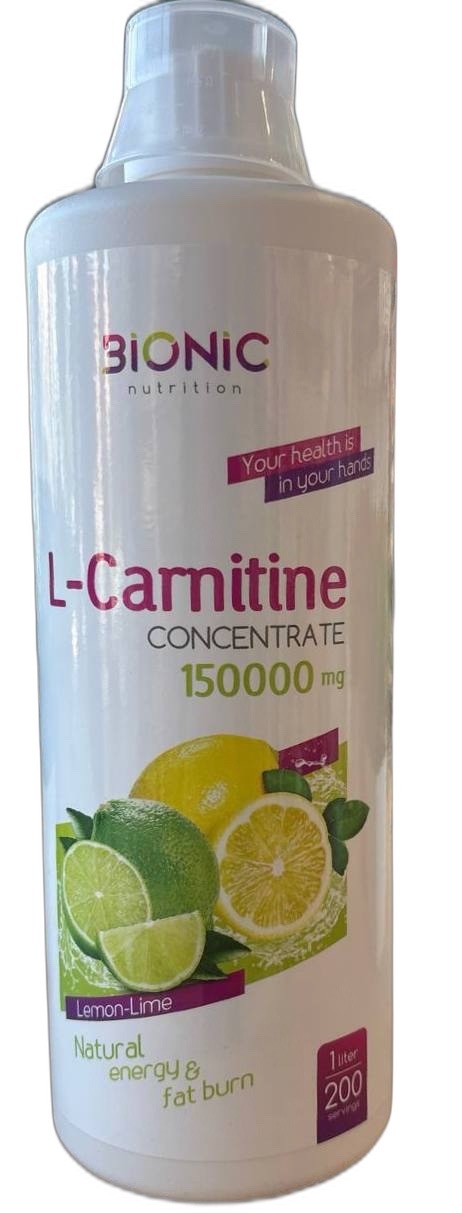 Л-карнитин Bionic Nutrition L-Carnitin Concentrate 150000 mg 1000 мл (Бионик Л-Карнитин 1000 мл)