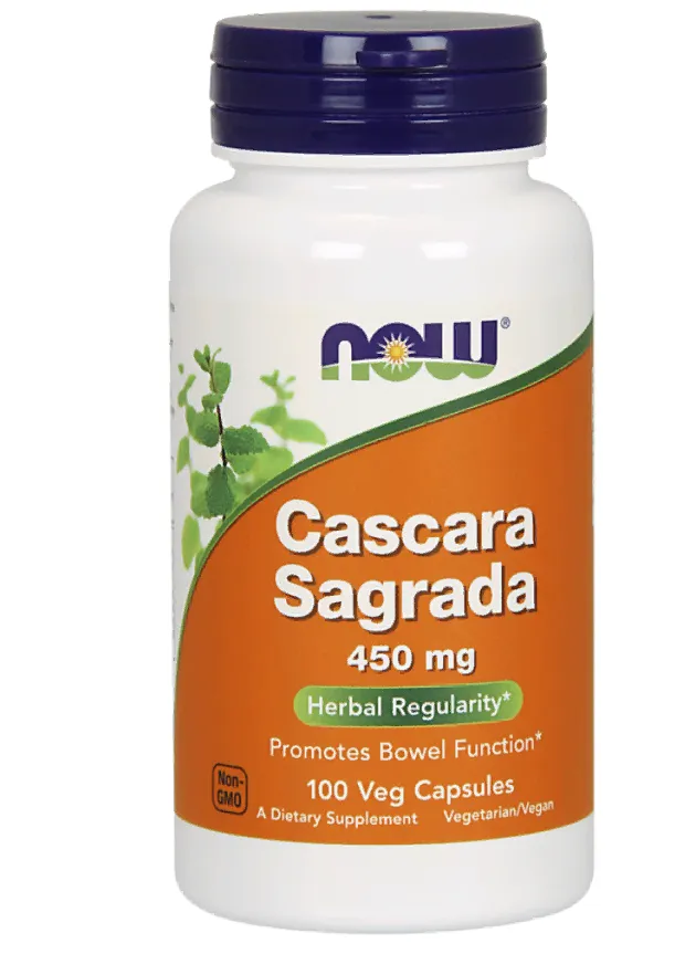 NOW Cascara Sagrada 450 мг 100 вкапс (Каскара Саграда 450 мг 100 вкапс )