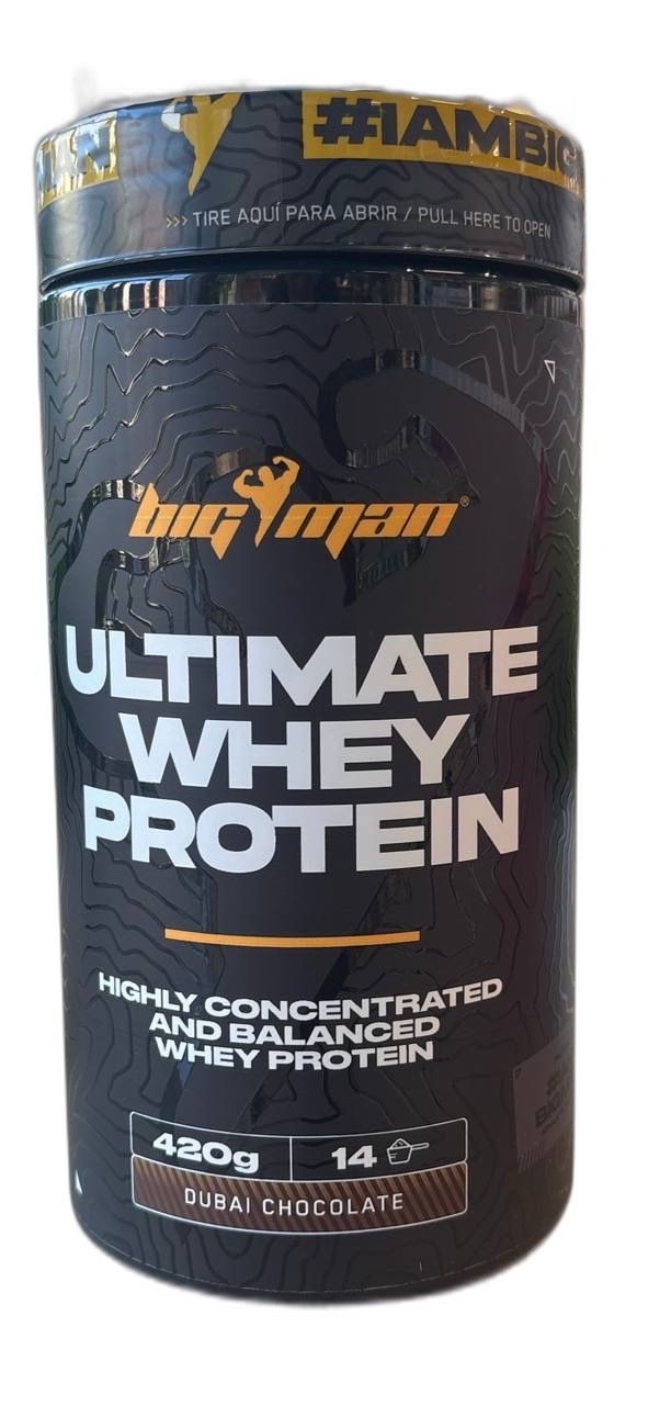 Сывороточный протеин Big Man Ultimate Whey Protein 420 гр. (Биг Ман Ультимейт Вей Протеин 420 г)