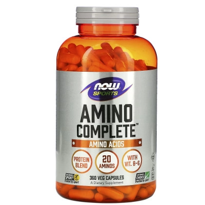 Комплексные аминокислоты NOW Amino Complete 360 капс (Нау Амино Комлите 360 капс)