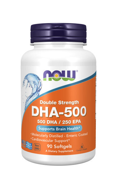 NOW DHA-500 90 капс (Нау ДГК-500 90 капс)