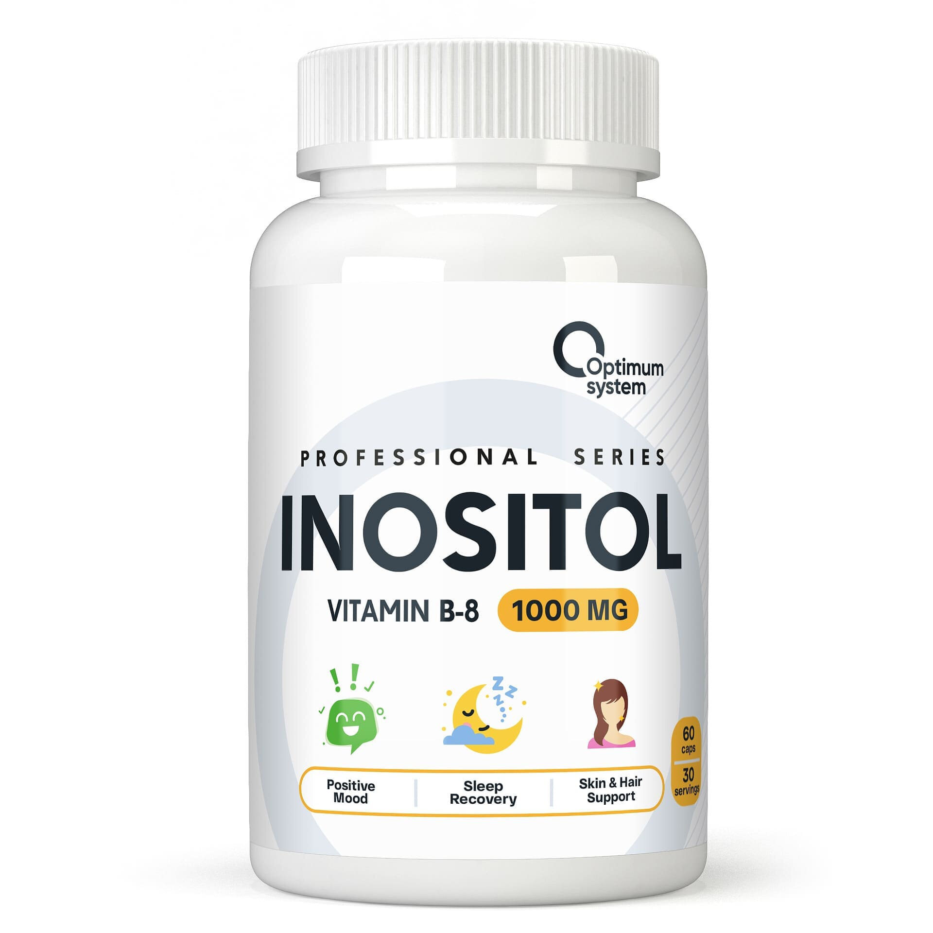 Витамин В8 (Инозитол) Optimum System Inositol 60 капс (Оптимум Систем Инозитол)
