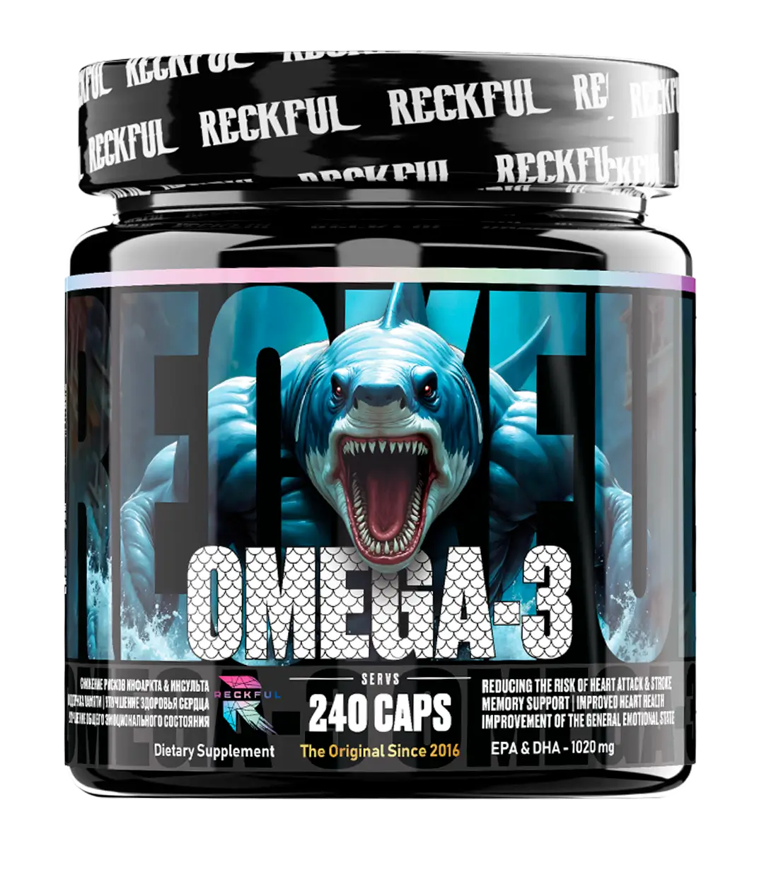 Омега 3 Reckful Omega-3 240 капс (Рекфул Омега 3 240 капс)