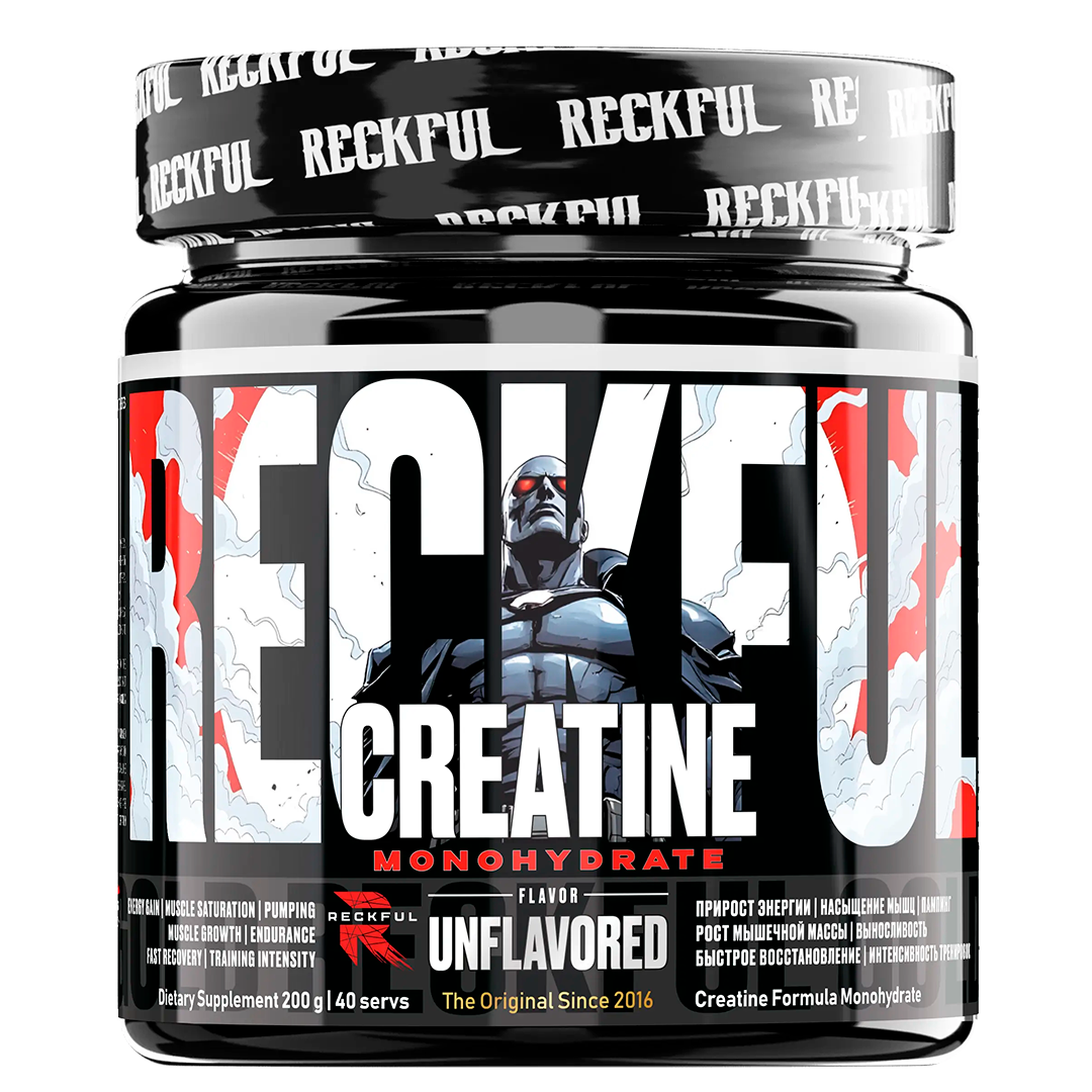 Креатин Reckful Creatine Monohydrate 200 гр (Рекфул Креатин Моногидрат 200 гр)