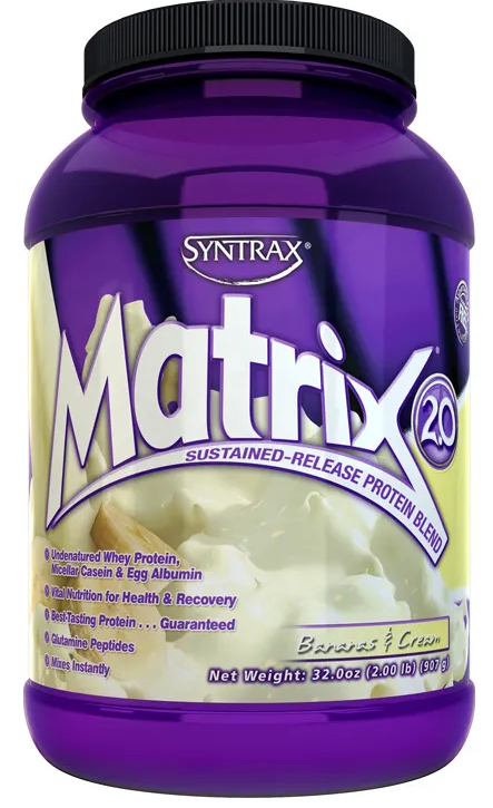 Протеин многокомпонентный SYNTRAX Matrix 2.0 900 гр (Синтракс Матрикс) (Банан)