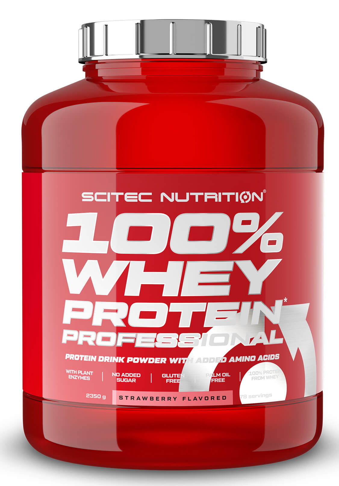 Scitec Nutrition 100% Whey Protein PROF 2350 гр (Скайтек Нутришин 100% Вей Протеин Проф 2350 гр)