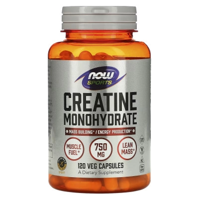 Креатин NOW Creatine 750 мг 120 капс (Нау Креатин 750 мг 120 капс)