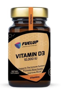 Витамин Д3 Fuel-Up Vitamin D3 10.000 МЕ 120 капс (Фул-Ап Витамин Д3 10000 120 капс)