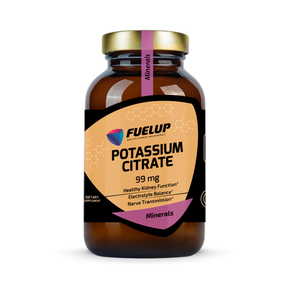 Калий Fuel-Up Potassium Glycinate 99 мг 120 капс (Фуал Ап Калия Глицинат 99 мг 120 капс)