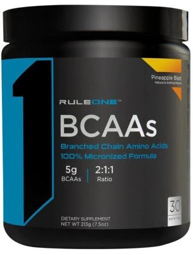 БЦАА Rule1 BCAA 216 гр (Рул1 БЦАА) (Ананас)
