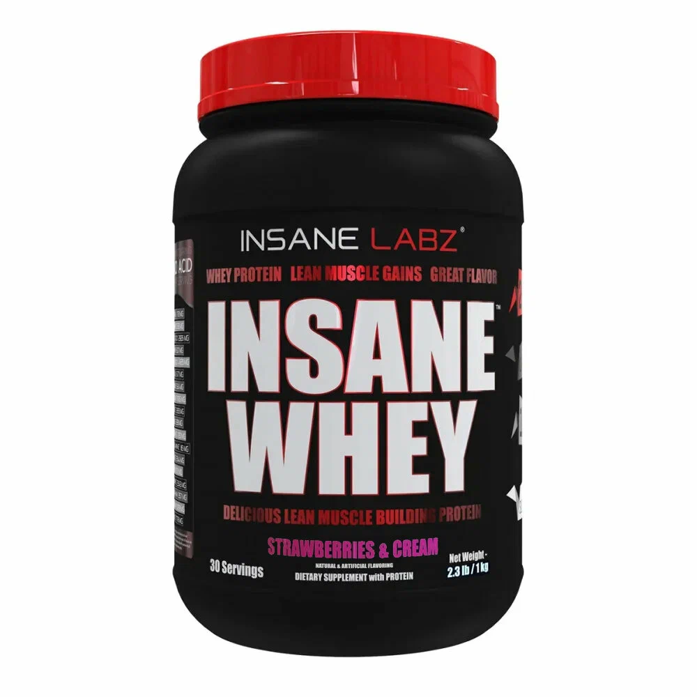 Сывороточный протеин Insane Labz Whey 900 гр ( Инсаин Лабс Вей 900 гр ) (Печенье крем)