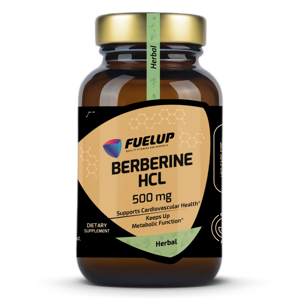 Берберин Fuel-Up Berberine HCL 500 mg 60 вкапс (Фул-Ап Берберин 60 вкапс)