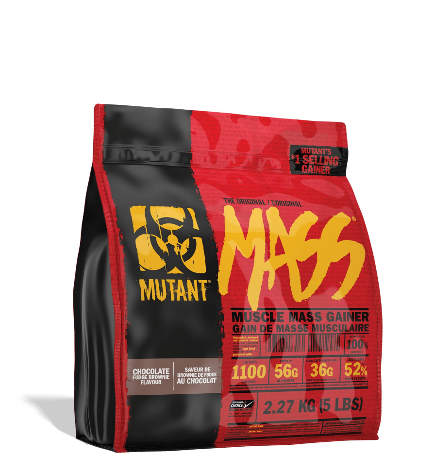 Гейнеры Mutant Mass 2270 гр (Мутант Масс 2270 гр) (Шоколад фуджи)