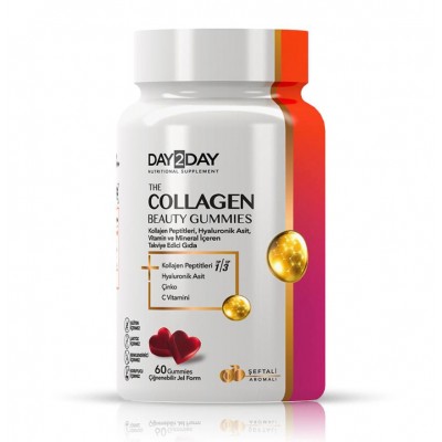 Коллаген ORZAX Day2Day Collagen 60 gummies (Орзакс Изи дня в день Коллаген 60 мармеладки)