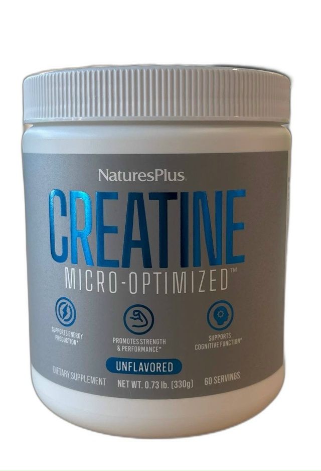 Креатин Natures Plus Creatine Micro-Optimized 330 гр (Нэйчералз Плас Креатин 330 гр)