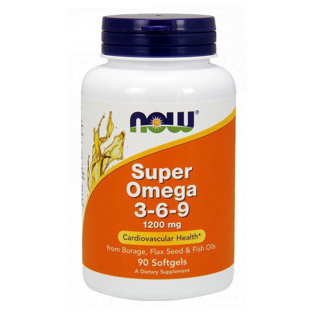 Омега NOW Super Omega 3-6-9 90 капс (Нау Супер Омега 3-6-9)