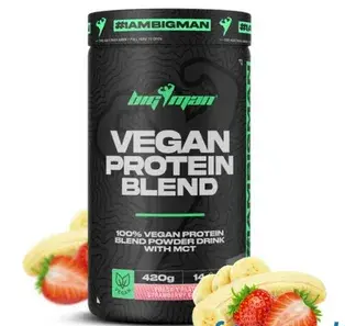 Веган протеин Big Man Vegan Protein Blend 420 гр. (Биг Ман Веган Протеин Бленд 420 гр)