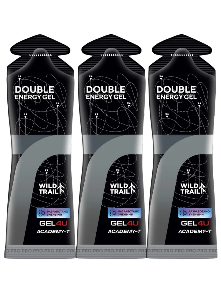 Гель энергетический углеводный GEL4U ENERGY GEL Double Energy 75 мл