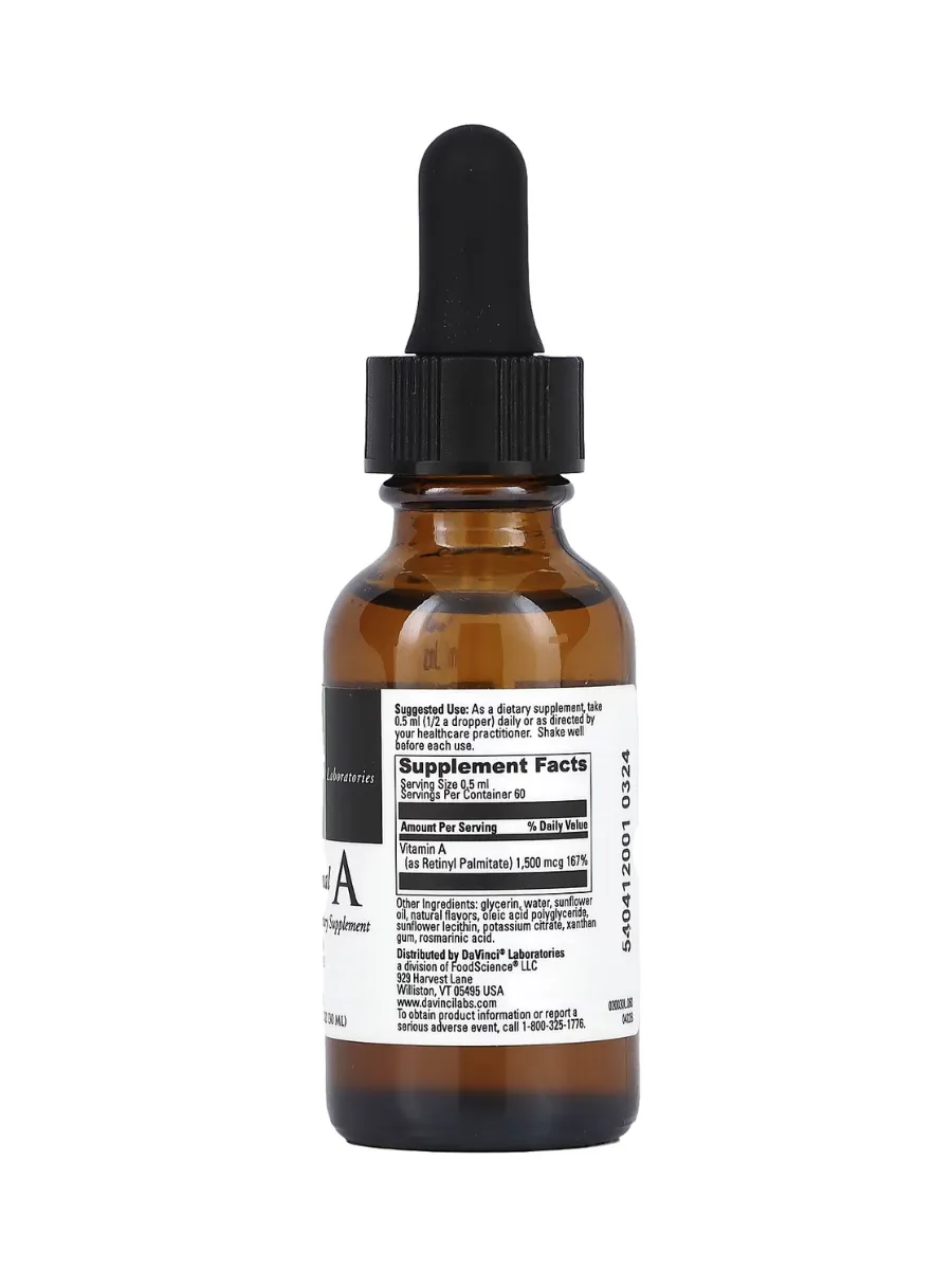 Витамин А Vitamin A Davinci Liposamal A 30 мл ( Витамин А Давинчи Липосамальный Витамин А 30 мл)