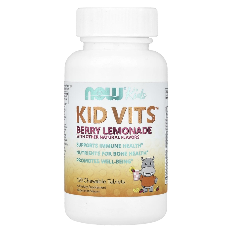 Детские витамины NOW KID VITS berry blast 60 жев таб (Нау Кид Витс берри бласт)