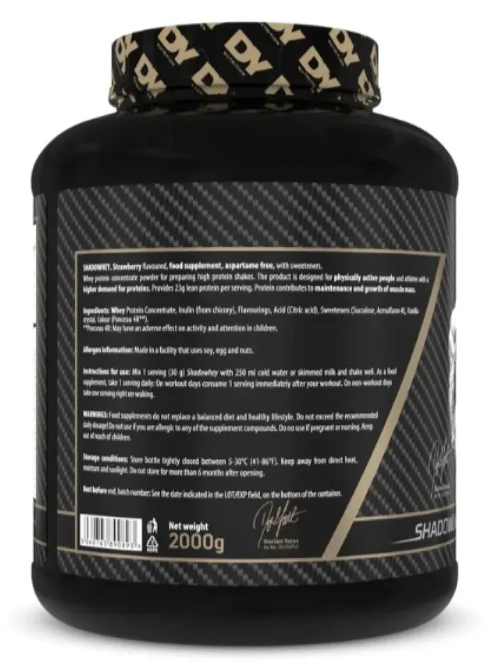 Dorian Yates Shadowhey Concentrate 2000 гр (Дориан Йеитс Шадоувей Концентрат 2000 гр )