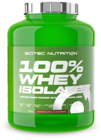 Scitec Nutrition 100% Whey Isolate 1816 гp (Скайтек Нутришин 100% Вей Изолят 1816 гр )
