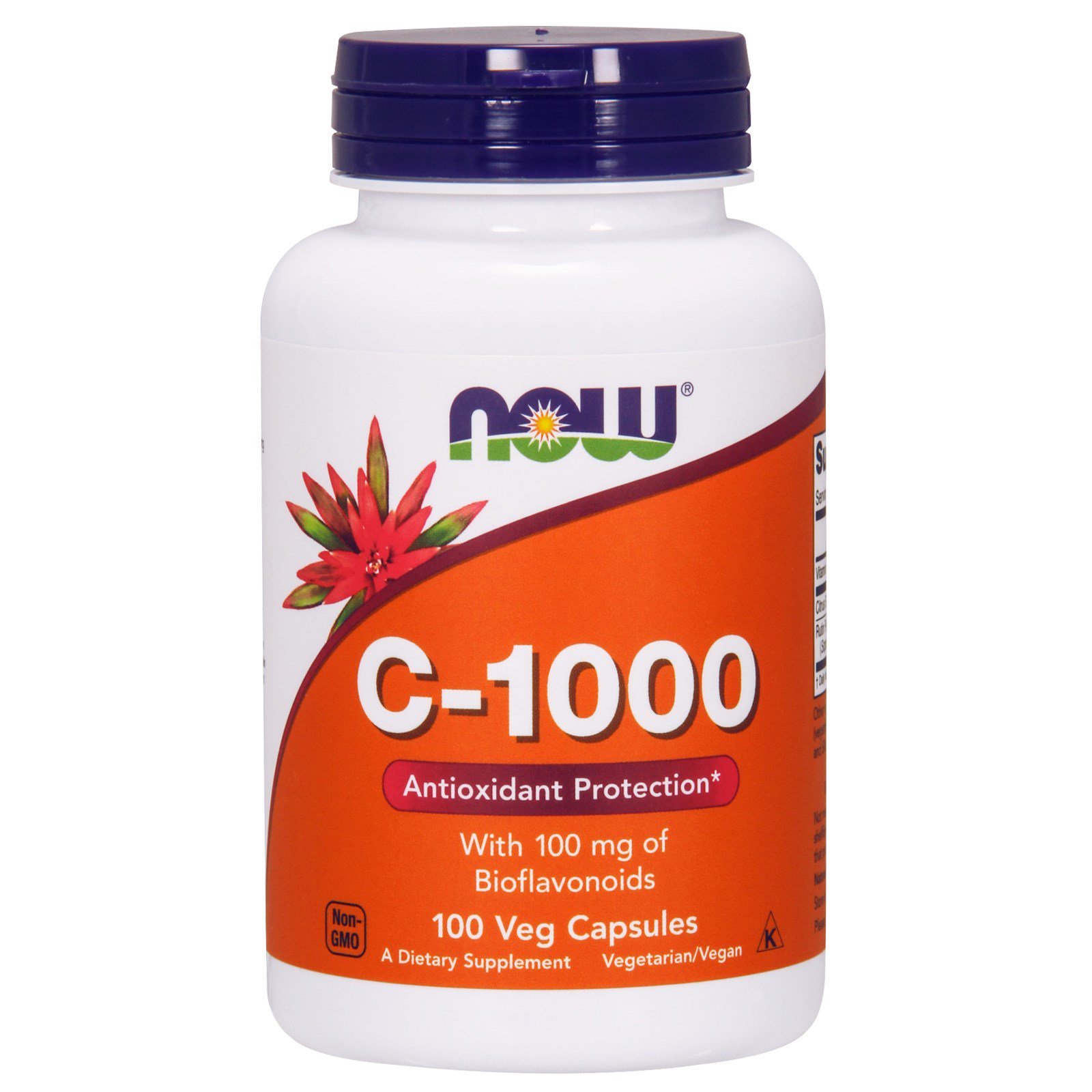 NOW Vitamin C 1000 мг RH SR 100 таб (Нау Витамин С с шиповником, замедленного высвобождения)Марка